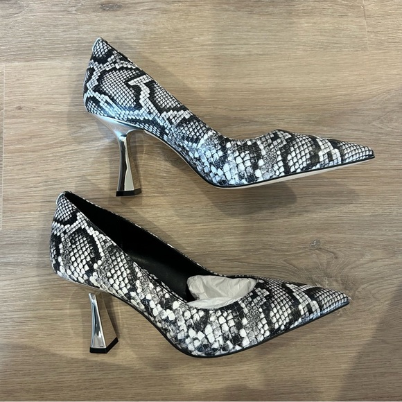 Michael Kors Snakeskin Heels - Picture 3 of 7